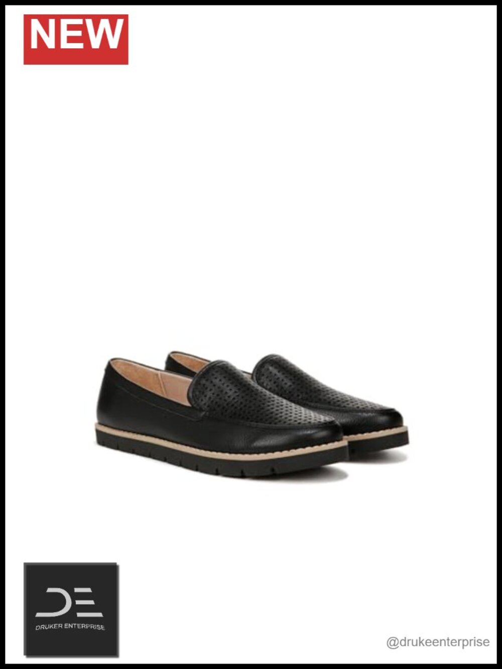 Women's Slip-on Loafers Faux Leather Comfort Walking Shoes